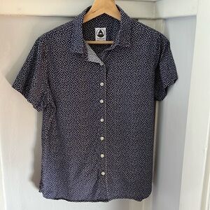 Tradlands short sleeve patterned button-down
